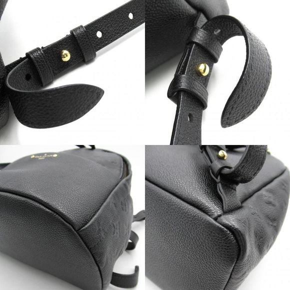 Louis Vuitton Rucksack Backpack Bag Leather Monogram Black - Picture 8 of 8